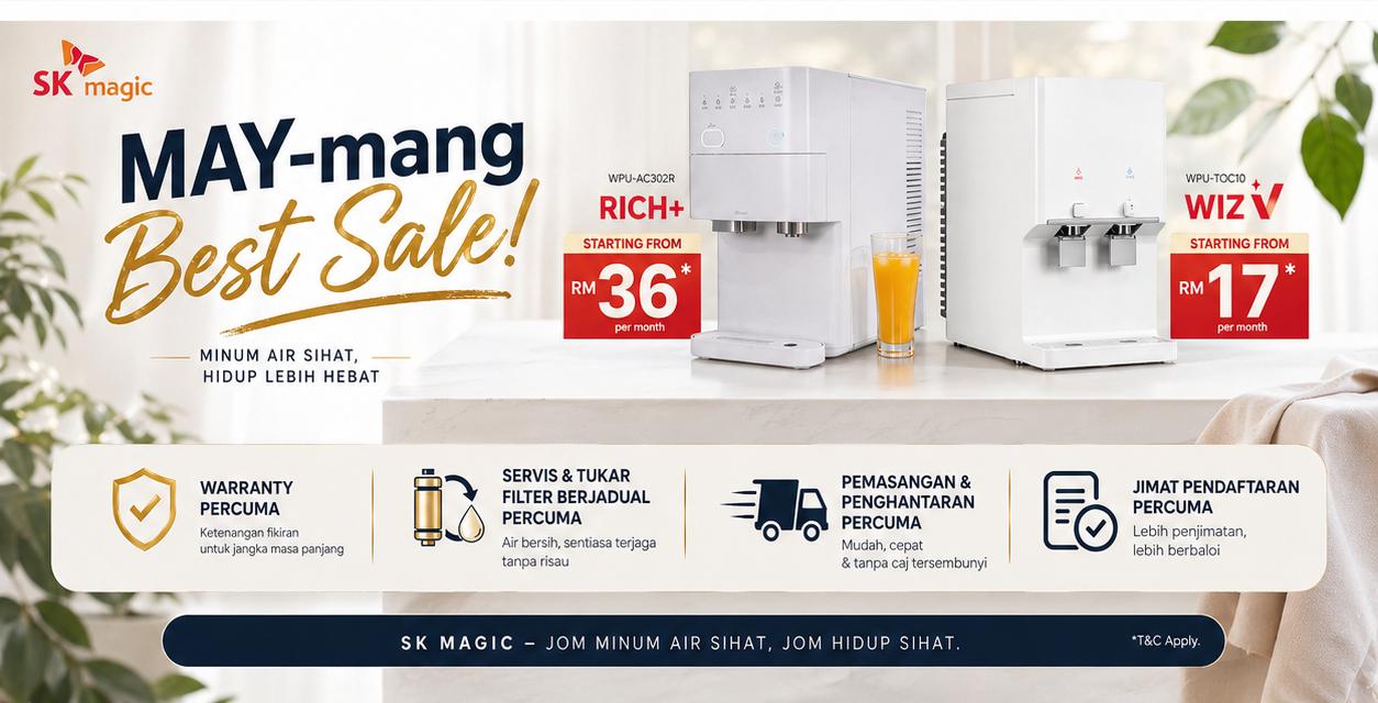 Promosi SK Magic bersama Faizal Abdullah