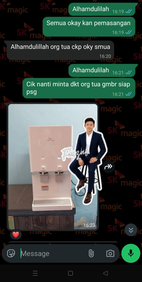 Testimoni pelanggan 1